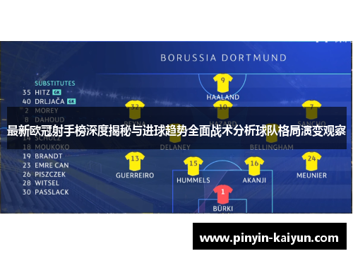 最新欧冠射手榜深度揭秘与进球趋势全面战术分析球队格局演变观察